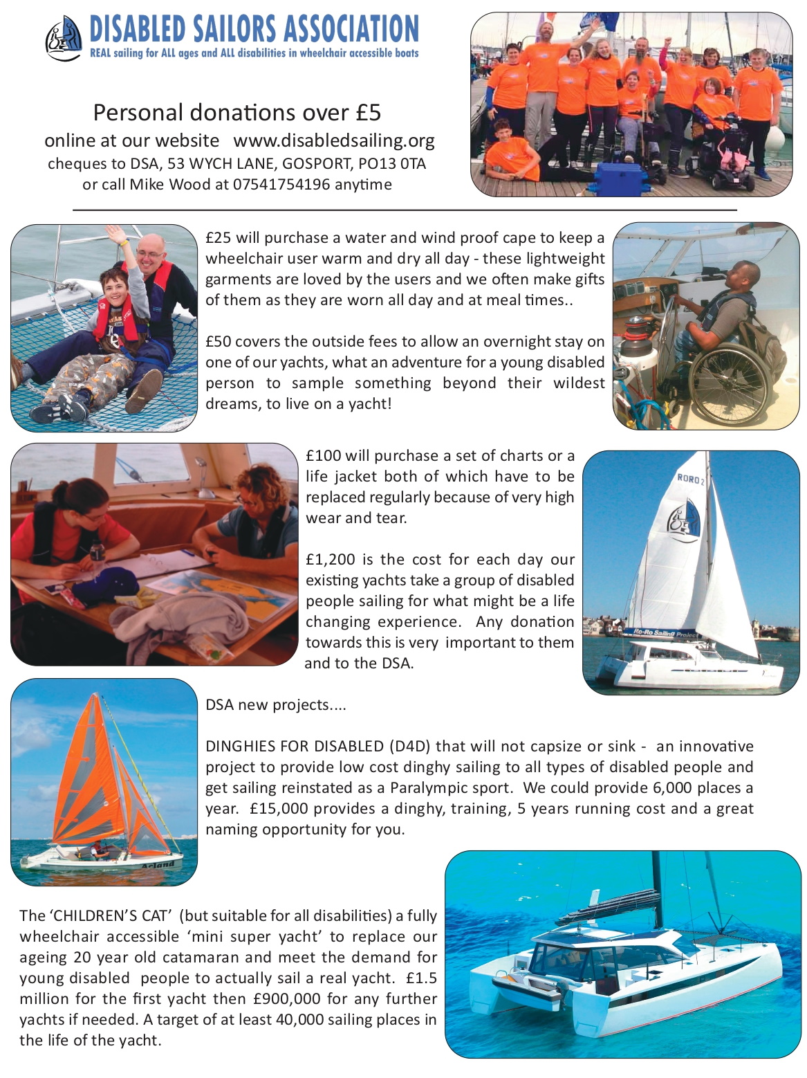 wheelchair accessible yacht